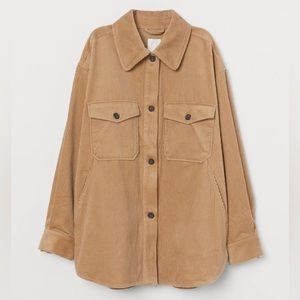 H&M Corduroy Shacket 🧸